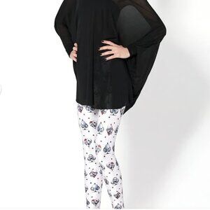 Blackmilk clothing ace of skull leggings- LIMITED Edition 💀💀🔥🔥 M